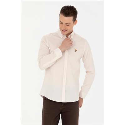 Erkek Beyaz Uzun Kollu Gömlek