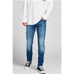 Vaquero slim fit de algodón orgánico Azul