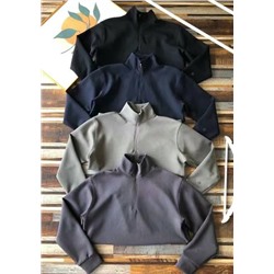 Мужская толстовка с воротником стойкой и молнией на воротнике Lululemo*n