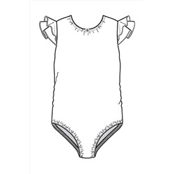 Боди гимнастический PLAYTODAY, 1130125