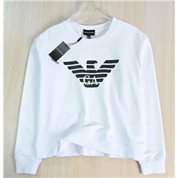 Женская хлопковая толстовка  ЭМПОРИО АРМАН*И