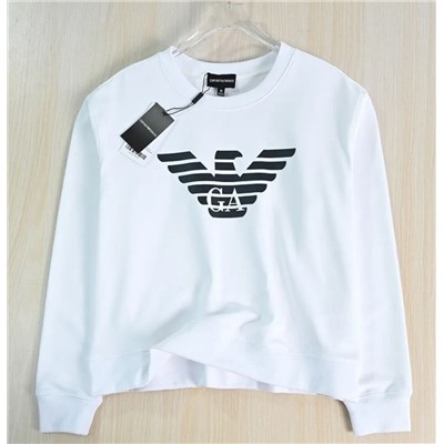 Женская хлопковая толстовка  ЭМПОРИО АРМАН*И