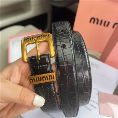 Ремень из натуральной кожи МИУ МИ*У