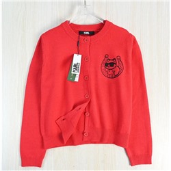 Женский кардиган с вышивкой из тонкой шерсти КАР*Л 😎