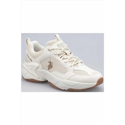 U.S. Polo Assn. 2m Maybe Wmn 2fx Kadın Krem Günlük Spor Ayakkabı - 101081720 TYC00462906277