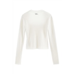 Jersey de lana Crudo