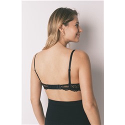 Sujetador "maternity" triangular relleno negro CHARMING