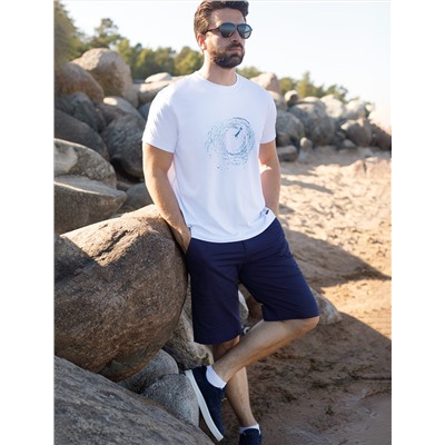 Футболка из премиального хлопка с авторским принтом