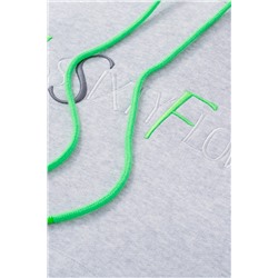 Sudadera con capucha Gris jaspeado