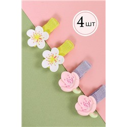 Заколки для волос, 4 шт. СОЛЬ&ПЕРЕЦ, 1091147