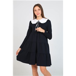 Платье Темно-синее НАТАЛИ #941228