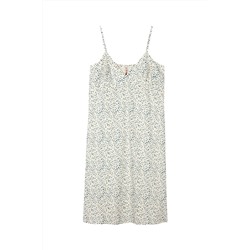 Camisón Blanco e índigo