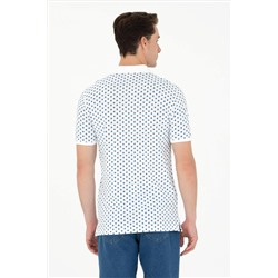 Erkek Beyaz Tişört