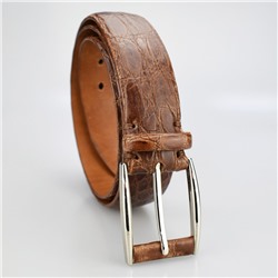 Ремень из кожи крокодила 35 мм