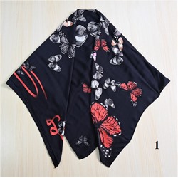 Шарф с принтом из вискозного волокна ГЕС*С