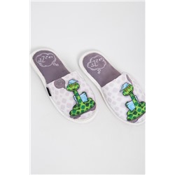 Тапки Утро светлое (белые)