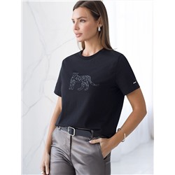 Футболка из премиального хлопка с авторским принтом