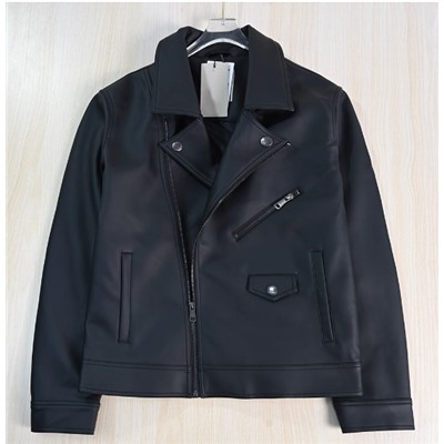 Мужская куртка из мягкой искусственной кожи