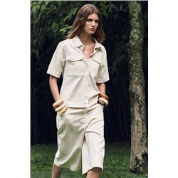 ZW COLLECTION DENIM BERMUDA SHORTS