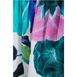 Body floral cuello de barco