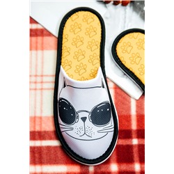 Тапки Стильные коты женские НАТАЛИ #734953