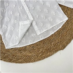 Женская рубашка с объемными вышитыми элементами   MANG*O