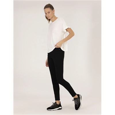 Siyah Skinny Fit Jean Pantolon