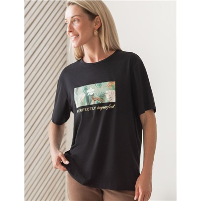 Футболка из премиального хлопка с авторским принтом