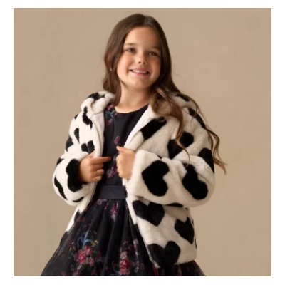 Шубка для девочек. Экспорт