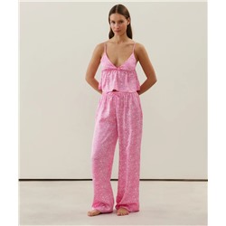 Pantalón de satén