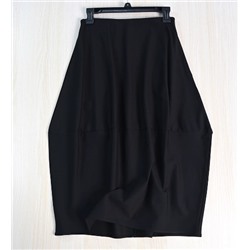 Юбка из плотной ткани с геометрическим узором  КО*С