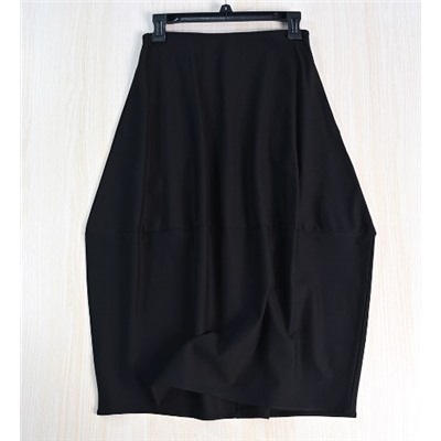 Юбка из плотной ткани с геометрическим узором  КО*С