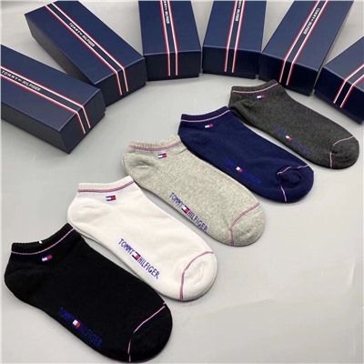 Низкие носки ТОММИ ХИЛФИГЕ*Р унисекс Набор из 5 пар