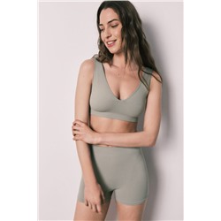 Boxer sin costuras kaki