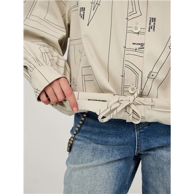 Молочная ветровка "Лекала"