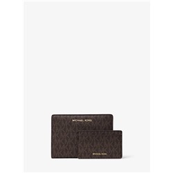 MICHAEL MICHAEL KORS Medium Logo Slim Wallet