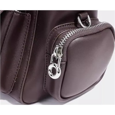 Новая вместительная сумка из натуральной кожи