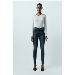 HIGH-RISE SKINNY SCULPT TRF JEANS