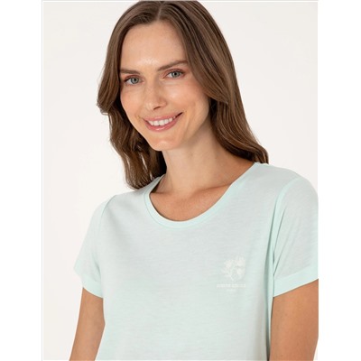Mint Kapri Pijama Takımı