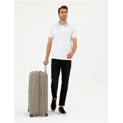 Beyaz Slim Fit Tişört