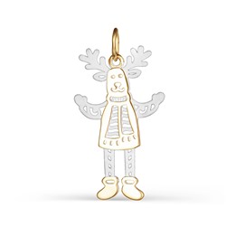 Подвеска серебро 53924YW