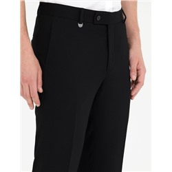 Siyah Ex. Slim Fit Kumaş Pantolon