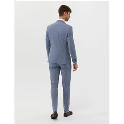 Açık Mavi Ekstra Slim Fit Takım Elbise