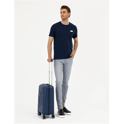 Lacivert Slim Fit Tişört