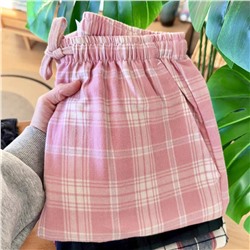 Домашние фланелевые штаны с карманами