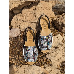Avarca menorquina · 412AVZ+PELLE · 2703 (350) Negro АКЦИЯ