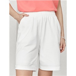 Шорты из тонкого премиального футера с эластаном