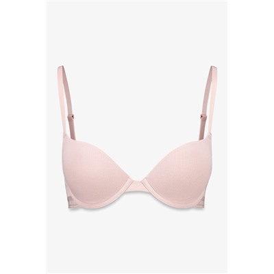 Sujetador push up GORGEOUS algodón rosa