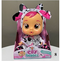 Настоящая новая плачущая кукла American CryBabie*s пользуется огромной популярностью за рубежом! Умеет издавать звуки, плакать и лить слезы. 30 см