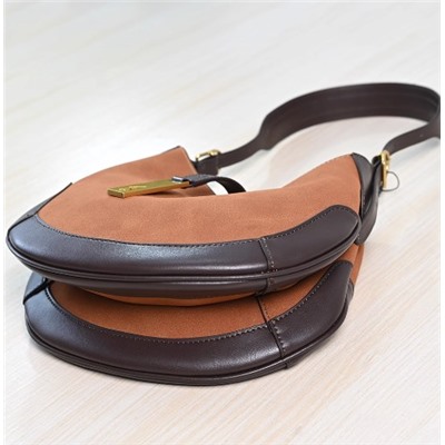 Универсальная сумка из кожи и замши РАЛЬ*Ф Л